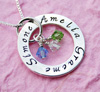 hand stamped mother eternity circle